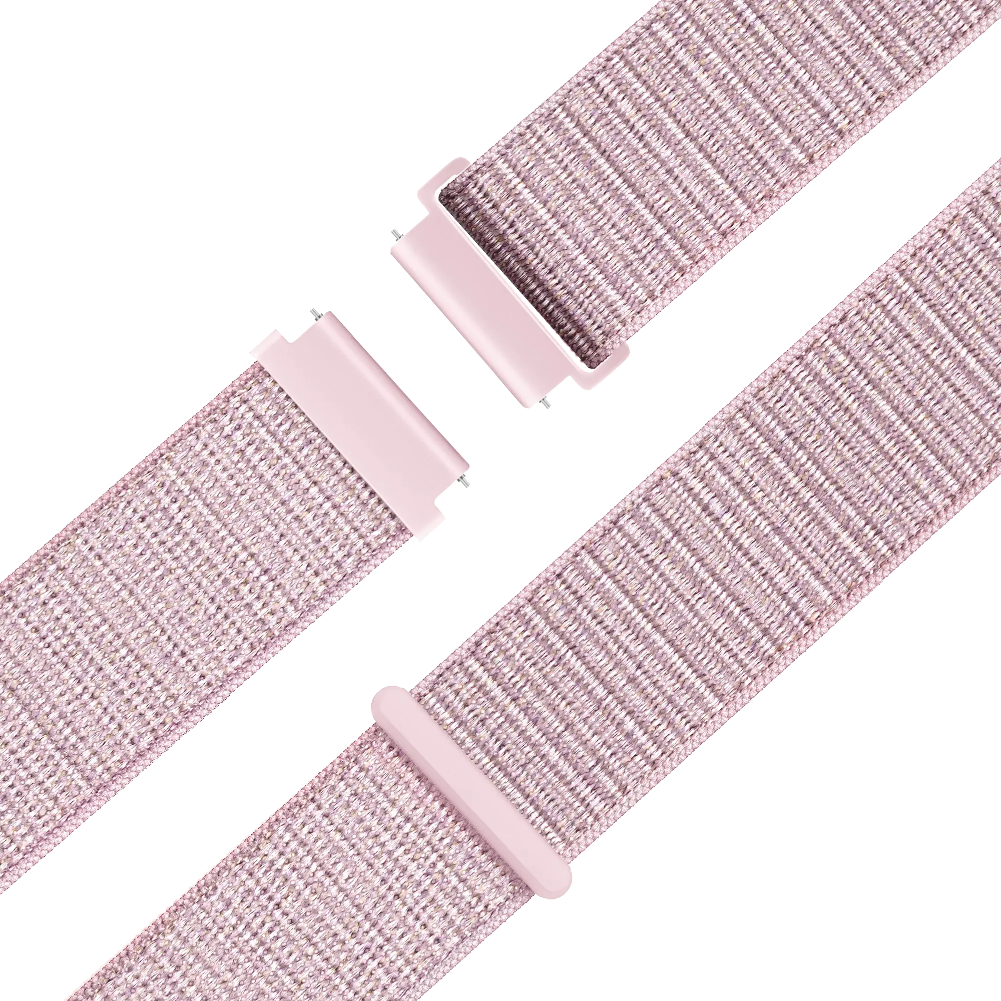 Bandz Garmin Venu 4 - 41mm Nylon Loop Strap (Pink Sand)
