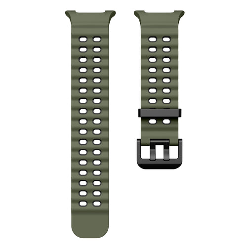 Samsung Galaxy Watch 8 - 40mm Ocean Armband (Grün/Schwarz)