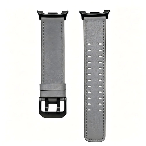 Samsung Galaxy Watch 8 - 44mm double pin leren band (grijs)