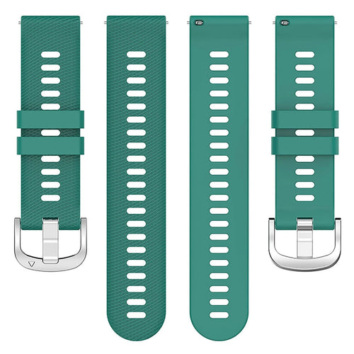 Garmin Vivoactive 6 Silikonarmband (Kieferngrün)