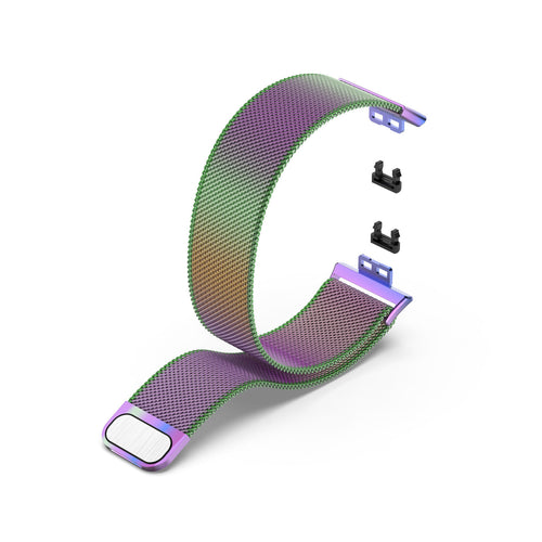 Huawei Watch Fit SE Milanese band (regenboog)