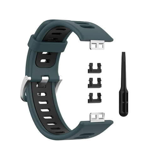 Huawei Watch Fit SE Sport Buckle Strap (Green/Black)