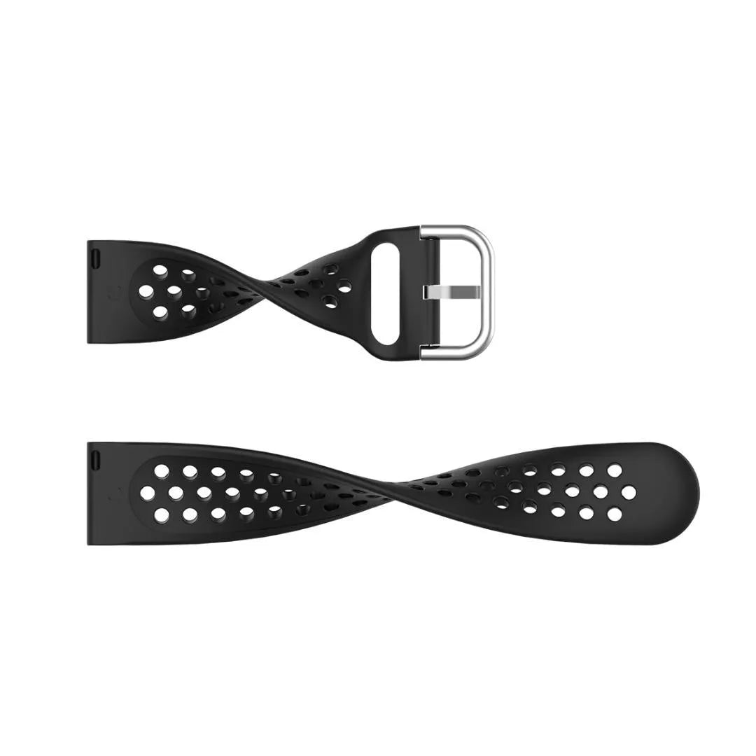 Coros Pace 4 Air Silikonarmband (Schwarz)