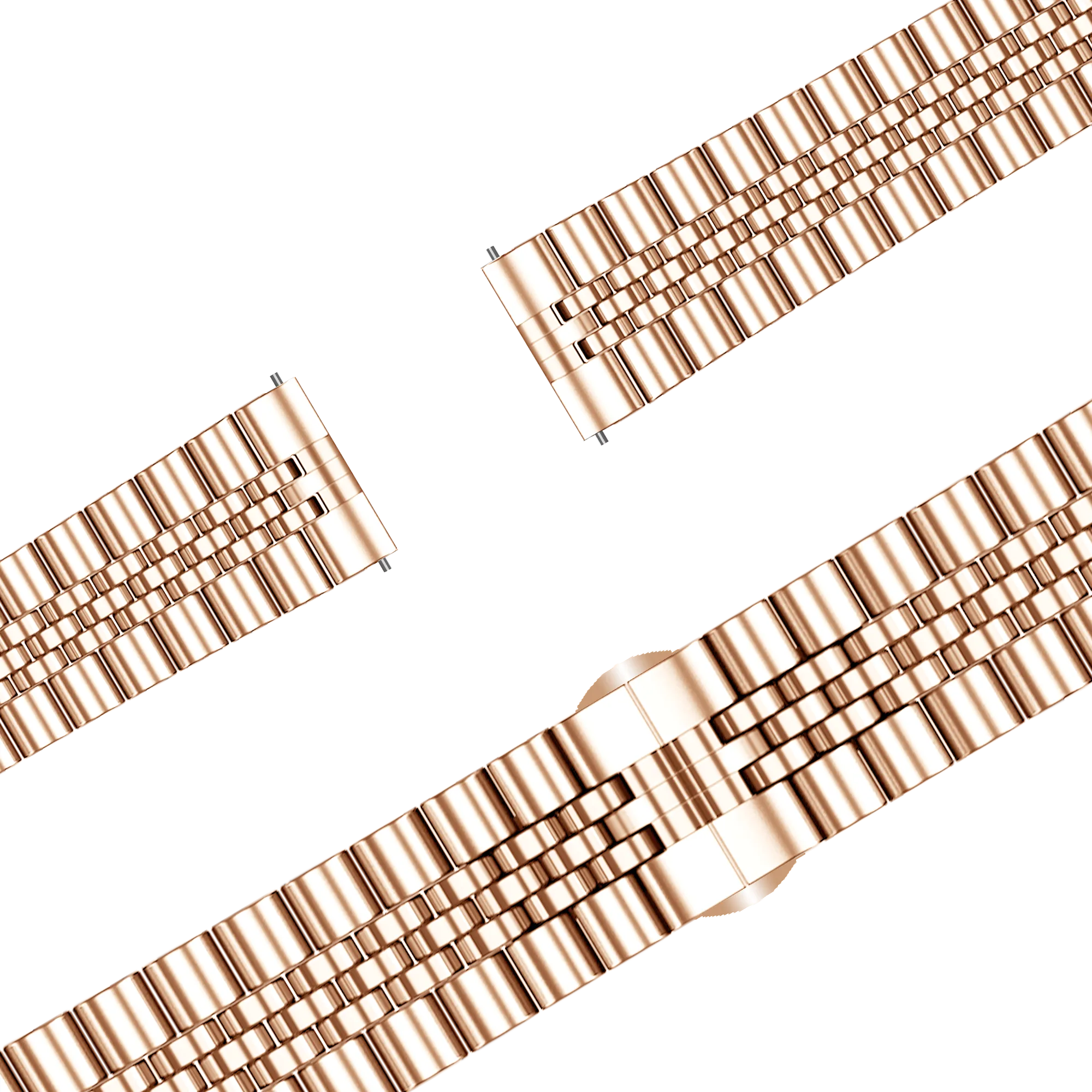 Bandz Garmin Venu 4 - 41mm Stahlarmband 'Jubilee' (Roségold)