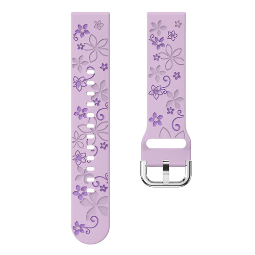 Oppo Watch X2 Mini Flower Silikonarmband (lavendel/ Lila)