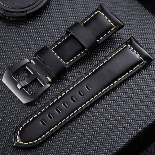 Correa cuero Garmin Venu X1 (negro)