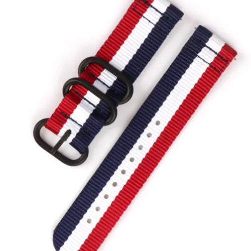 Coros Pace 2 nylon gesp band (3-kleurig)