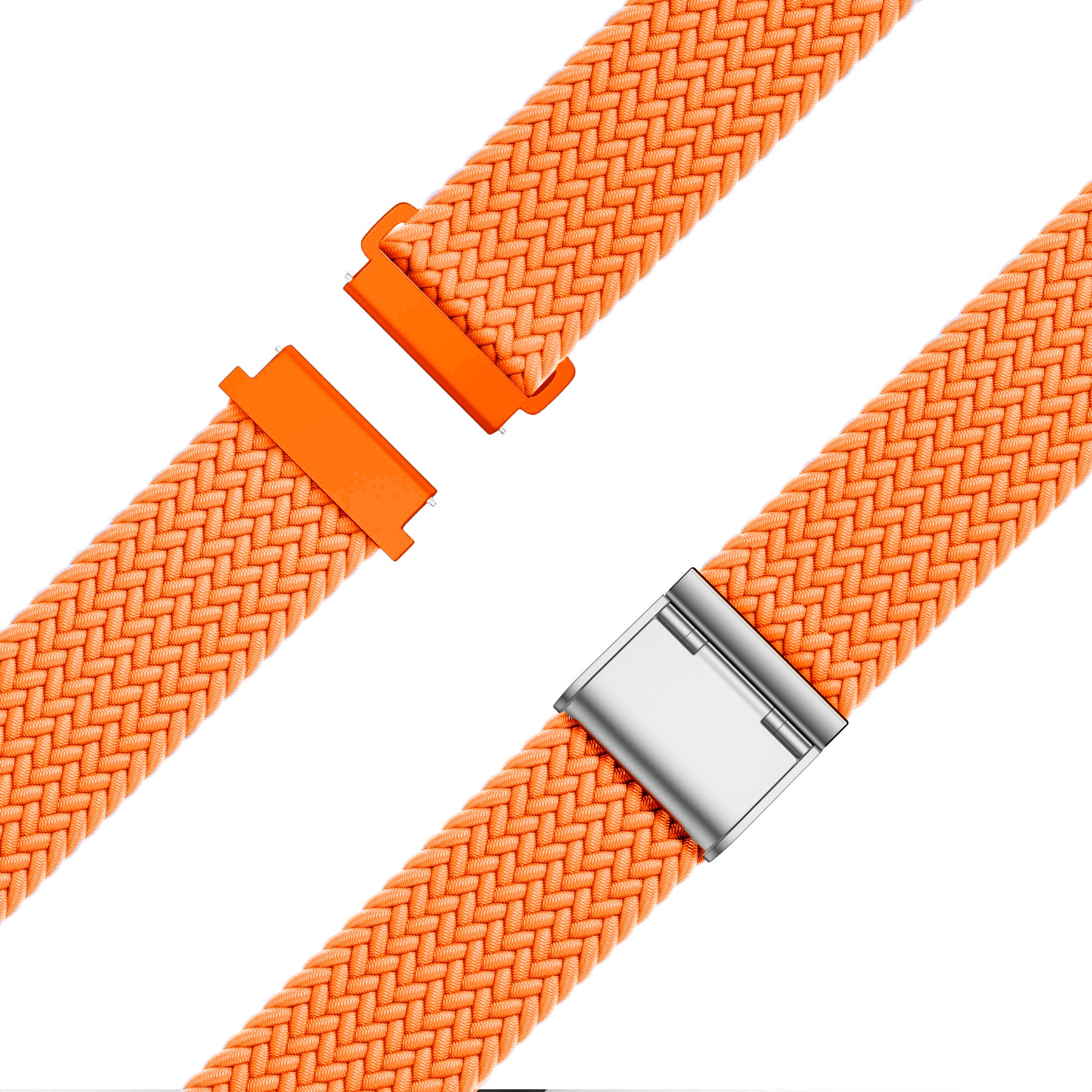Bandz Garmin Venu 3 Woven Nylon Strap (Orange)