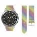 Correa cuero Samsung Galaxy Watch 4 Classic 46mm (arcoíris)