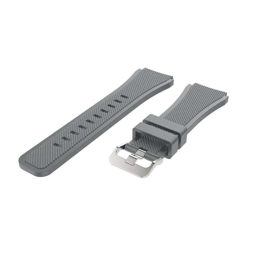 Oppo Watch X3 Twill Silicone Strap (Grey)