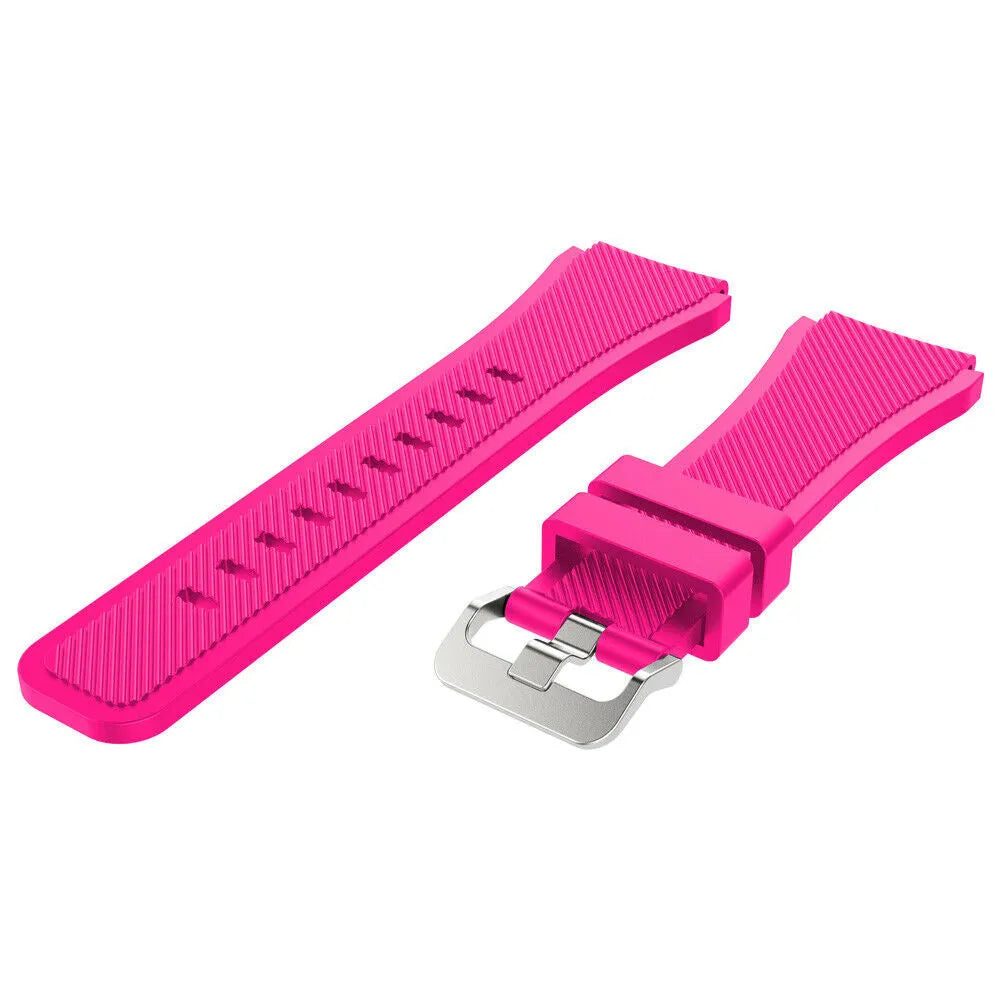 Oppo Watch X3 Twill Silicone Strap (Bright Pink)