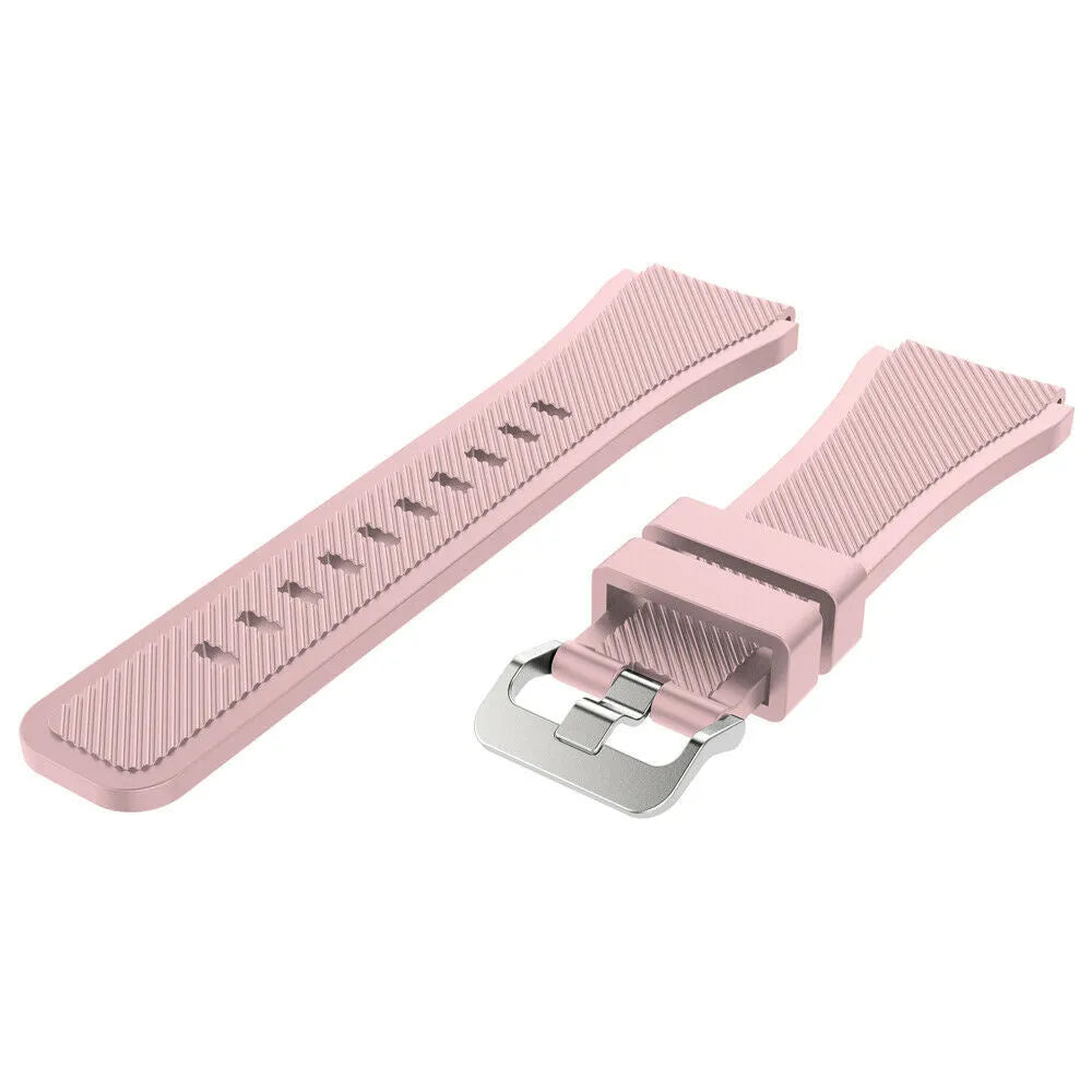 Coros Pace 3 Twill Silicone Strap (Pink)