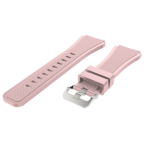 Amazfit Bip 5 Twill Silicone Strap (Pink)