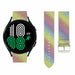 Samsung Galaxy Watch 5 40mm Glitter Leather Strap (Rainbow)