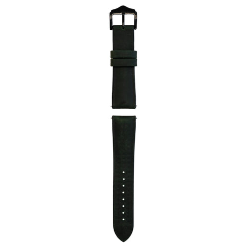 Samsung Galaxy Watch 3 41mm Silikon/Lederarmband (Grün)