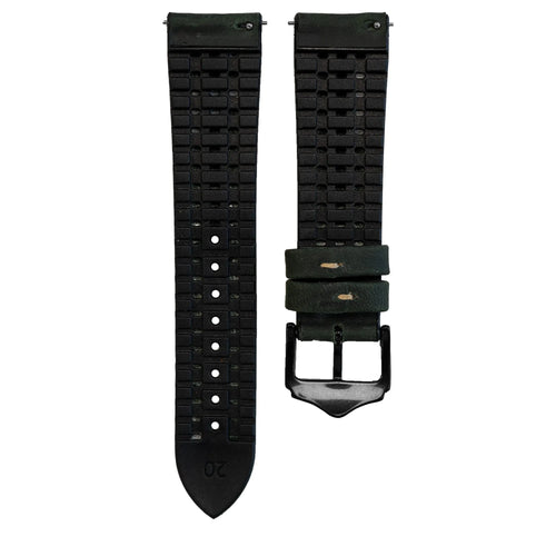 Honor Magic Watch 2 Silikon- und Lederarmband (Grün)