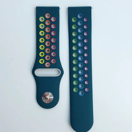 Coros Pace 2 Sport Strap (Pine Green/Colourful)