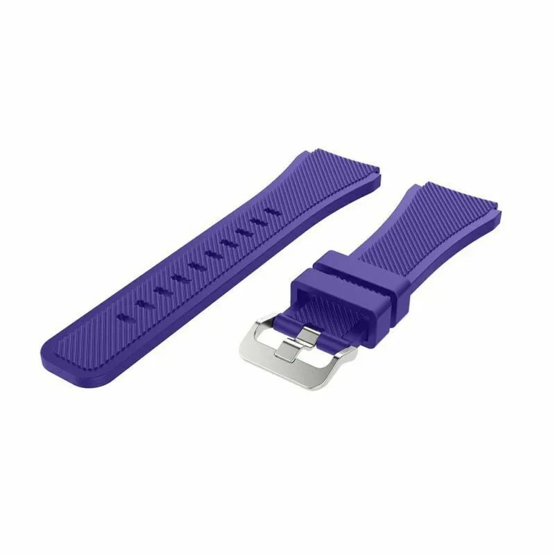 Coros Pace 2 Twill Silicone Strap (Purple)