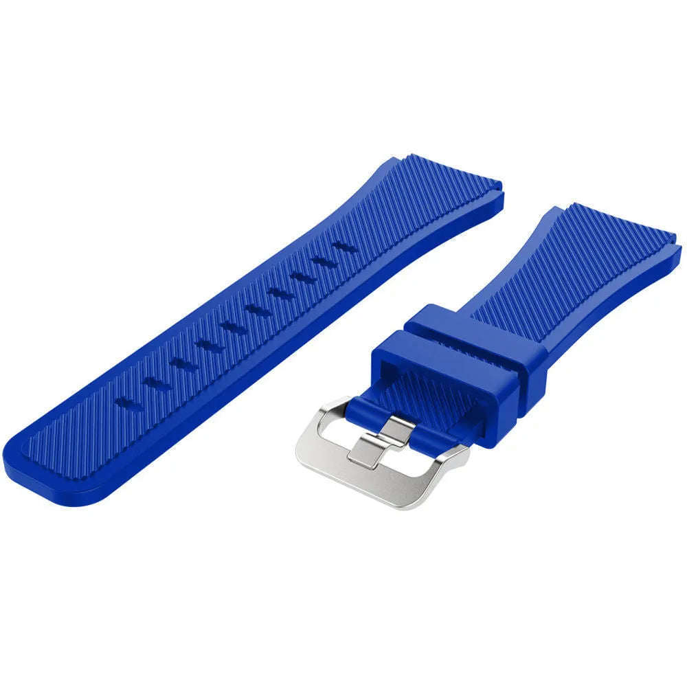 Coros Pace 2 Twill Silicone Strap (Blue)