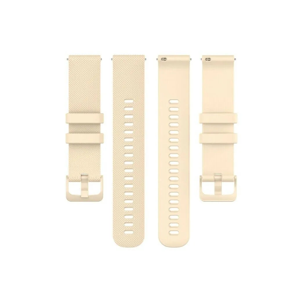Coros Pace 4 Premium Silicone Strap (Beige)