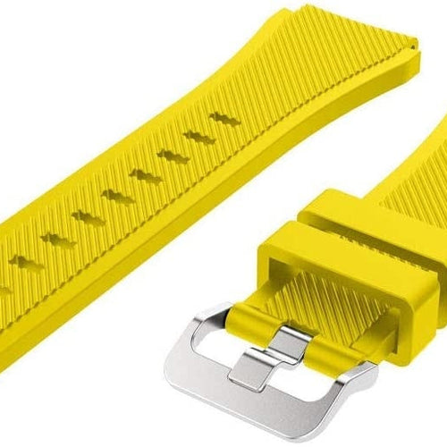 Withings Steel HR Sport Twill Silicone Strap (Yellow)