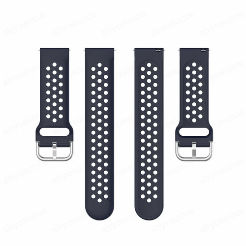Bracelet silicone 'Air' Amazfit Active 2 (bleu foncé)