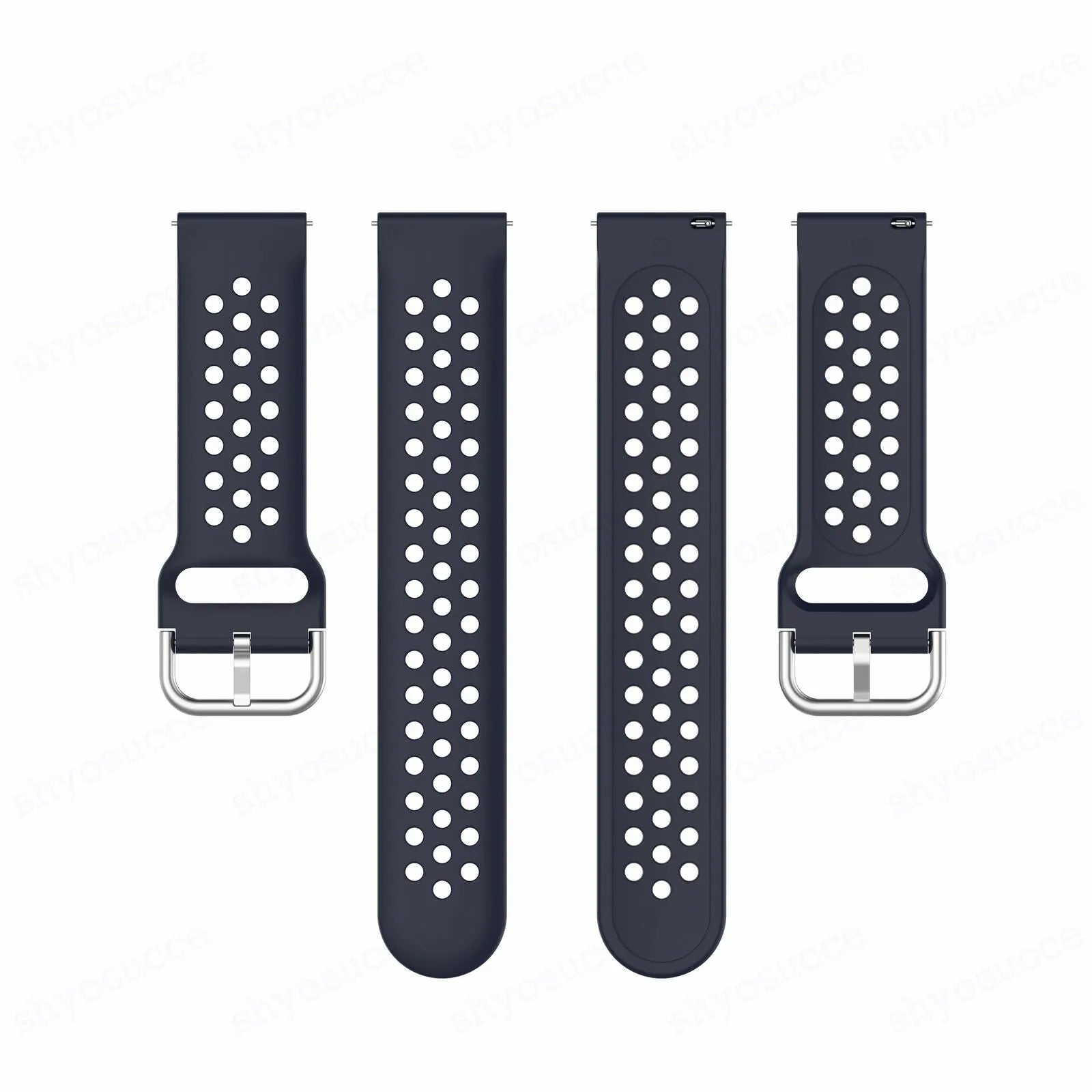 Gard Pro Health Smartwatch 2+ Atmungsaktives Silikonarmband (Dunkelblau)