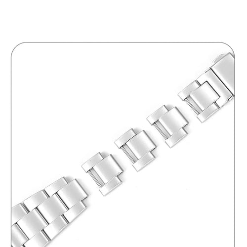 WHOOP 5.0 Stahlarmband (Silber)