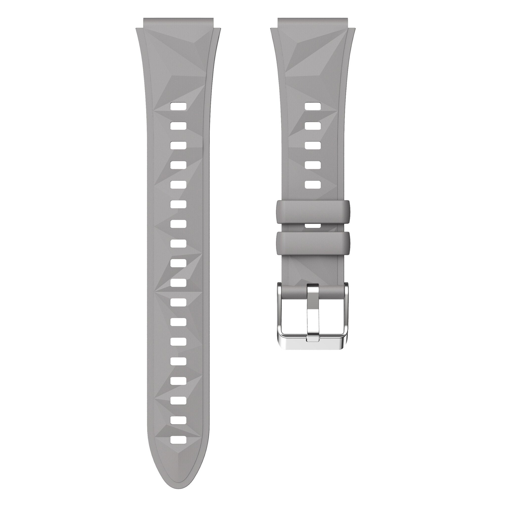 Correa silicona Premium Huawei Watch 5 - 42mm (gris oscuro)