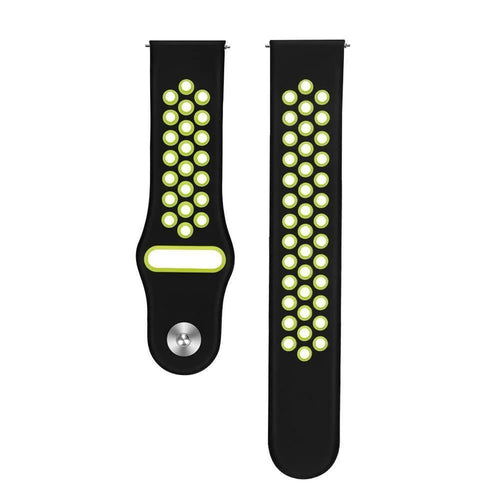Correa deportiva Amazfit GTS 4 (negro/amarillo)