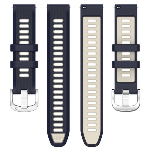 Coros Pace Pro Sport-Schnallenarmband (Dunkelblau/Beige)