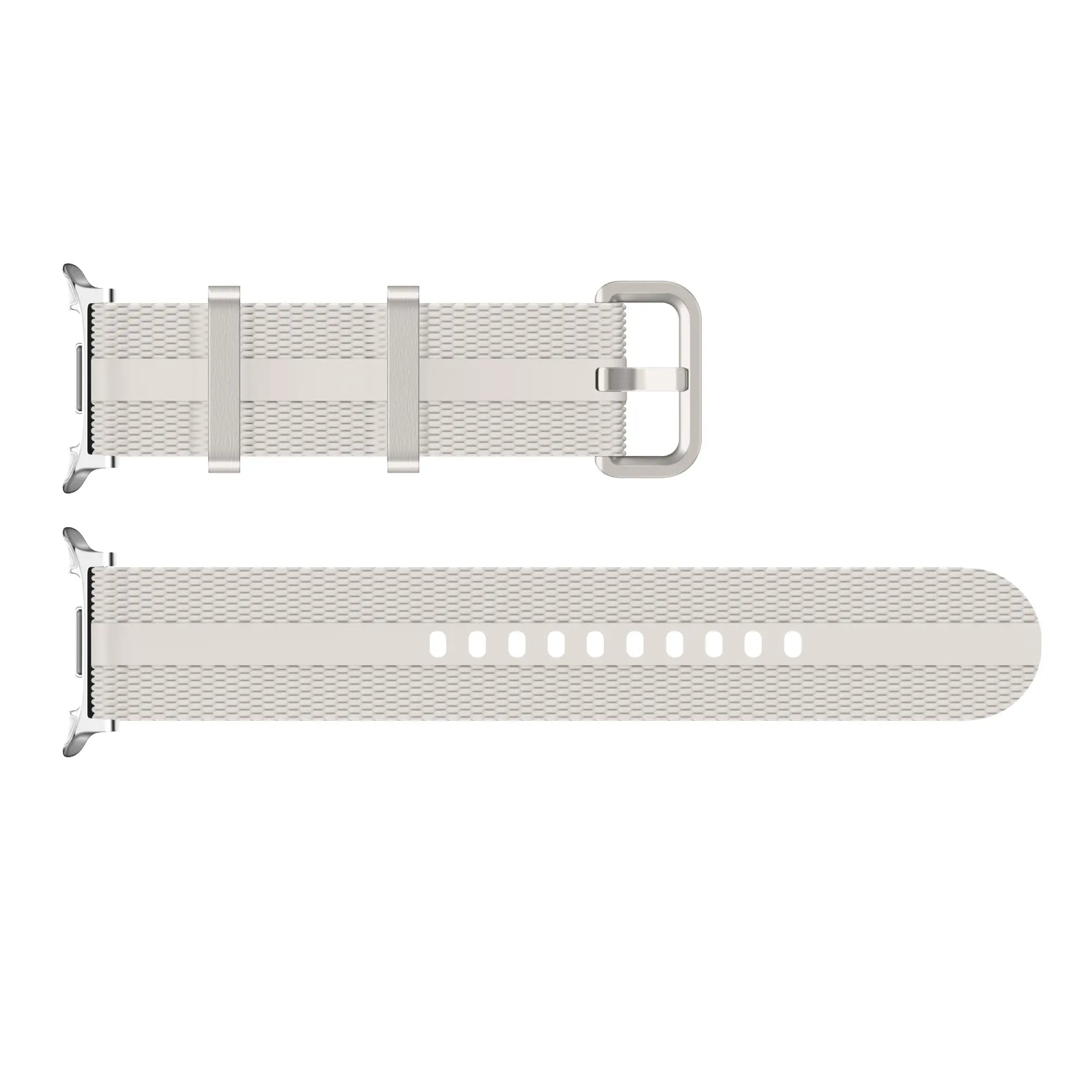 Correa activa silicona Samsung Galaxy Watch 9 - 40mm (blanco estrella)