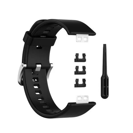 Huawei Watch Fit SE Silikonarmband (Schwarz)