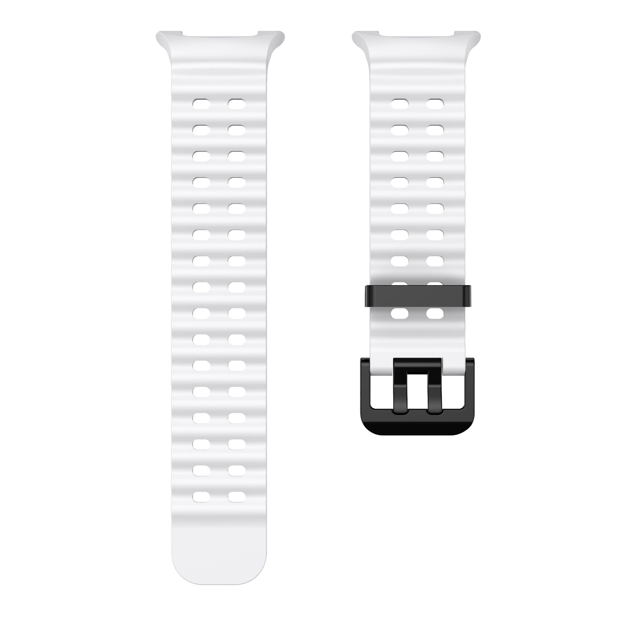 Samsung Galaxy Watch 8 - 44mm Ocean Strap (White)