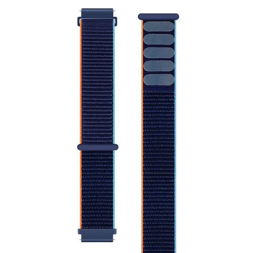 Bracelet nylon Oppo Watch X2 (bleu marine)