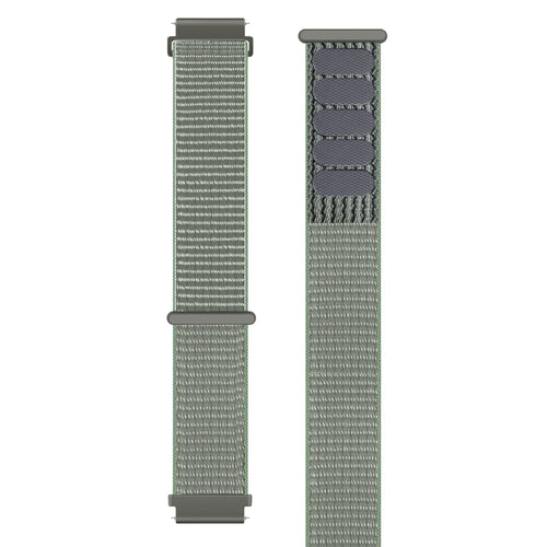 Garmin Vivoactive 4 Nylon Strap (Grey-Green)
