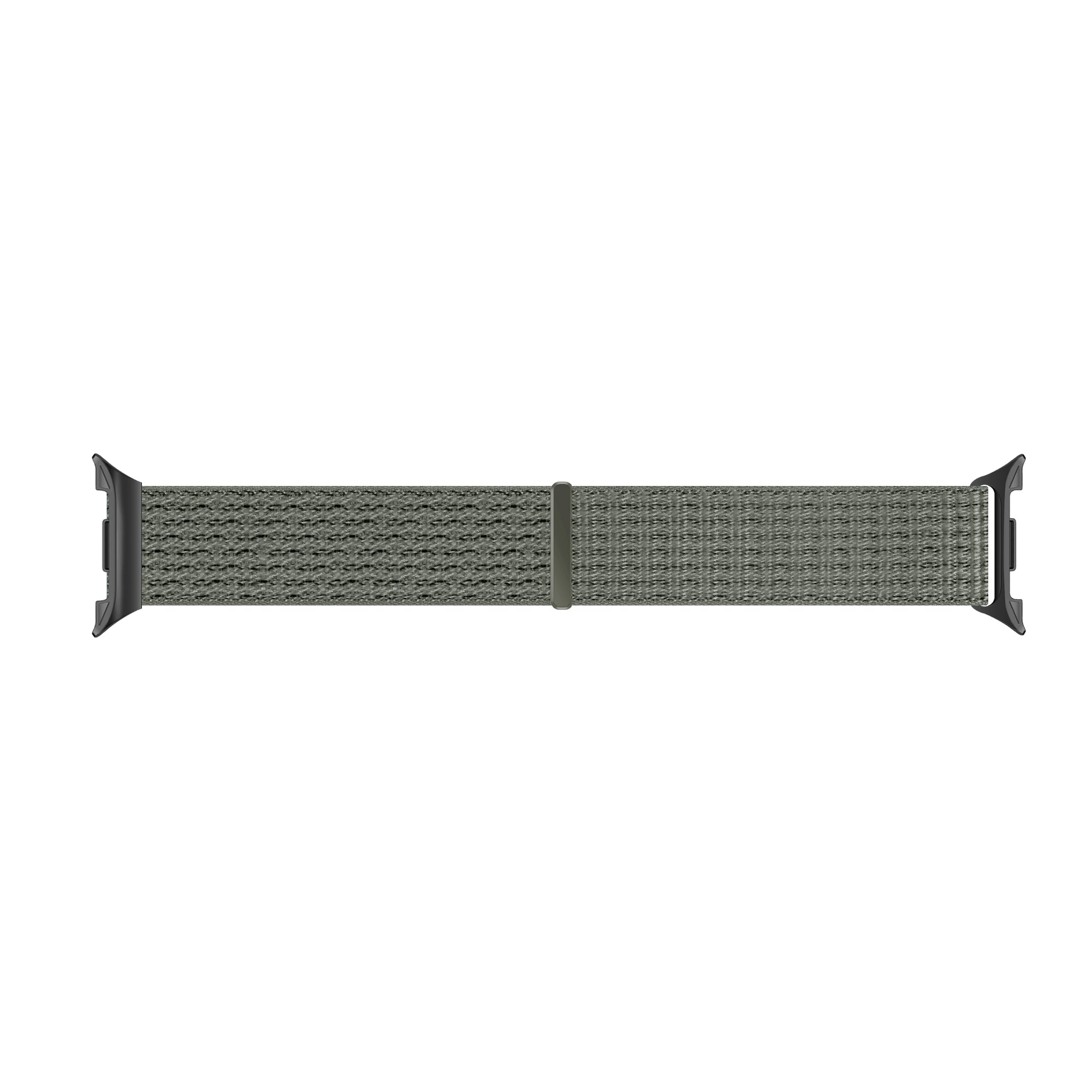 Bracelet nylon Samsung Galaxy Watch 8 - 40mm (gris-vert)