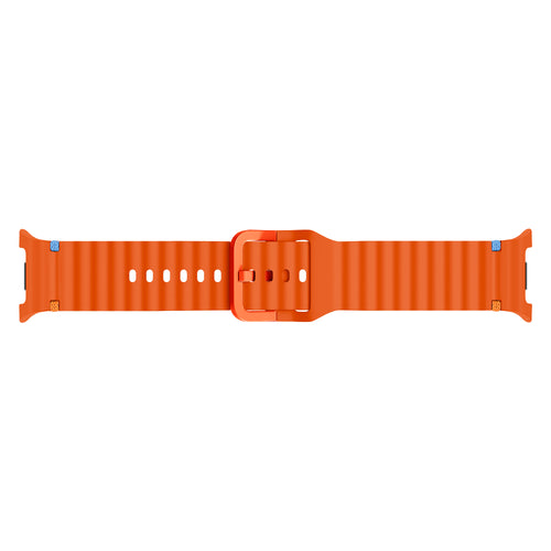 Bracelet silicone Wave Samsung Galaxy Watch 8 Classic (orange)