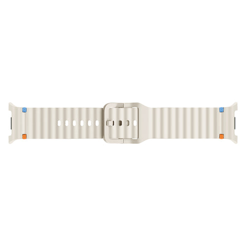 Samsung Galaxy Watch 8 - 44mm Wave Silikonarmband (Polarstern)
