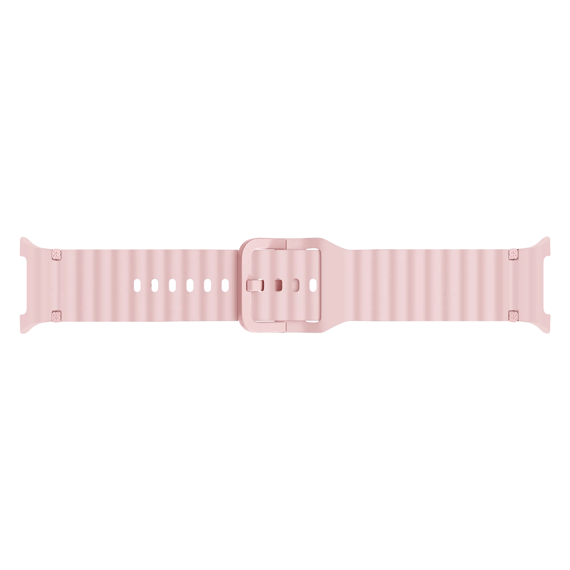 Samsung Galaxy Watch 8 - 44mm Wave Silicone Strap (Pink)