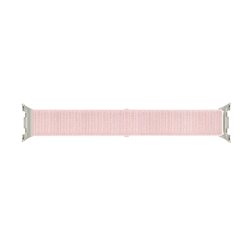 Bracelet nylon Samsung Galaxy Watch 8 Classic (rose clair)