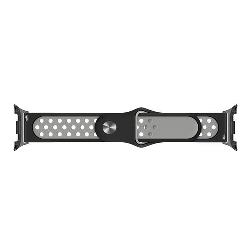 Samsung Galaxy Watch 8 - 44mm Sportarmband (Schwarz/Mehrfarbig)