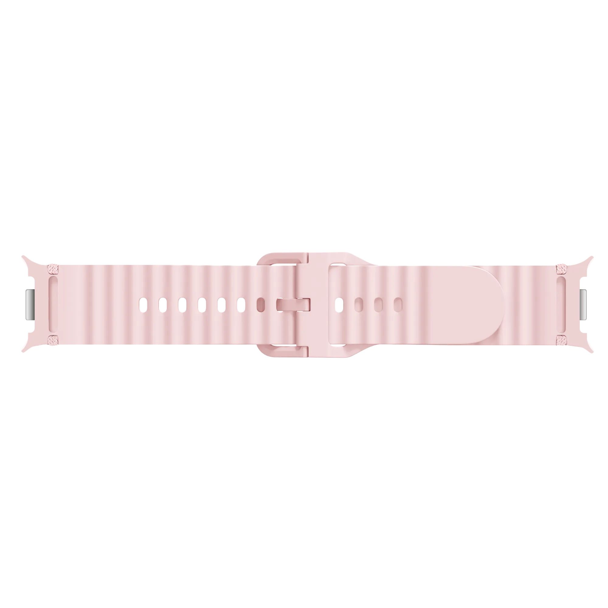 Samsung Galaxy Watch 8 Classic Wave Silicone Strap (Pink)