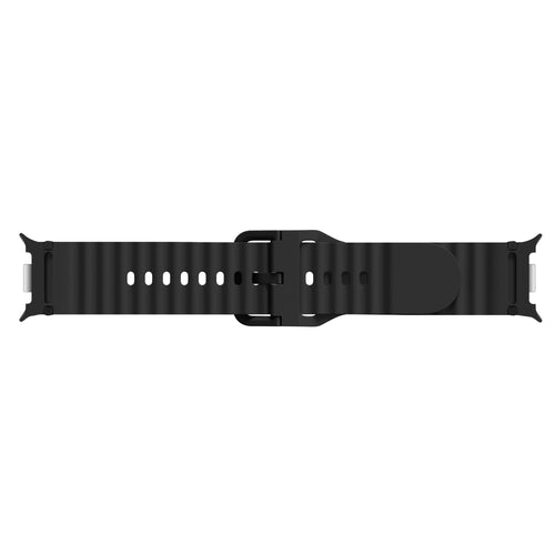 Correa silicona Wave Samsung Galaxy Watch 8 - 44mm (negro)