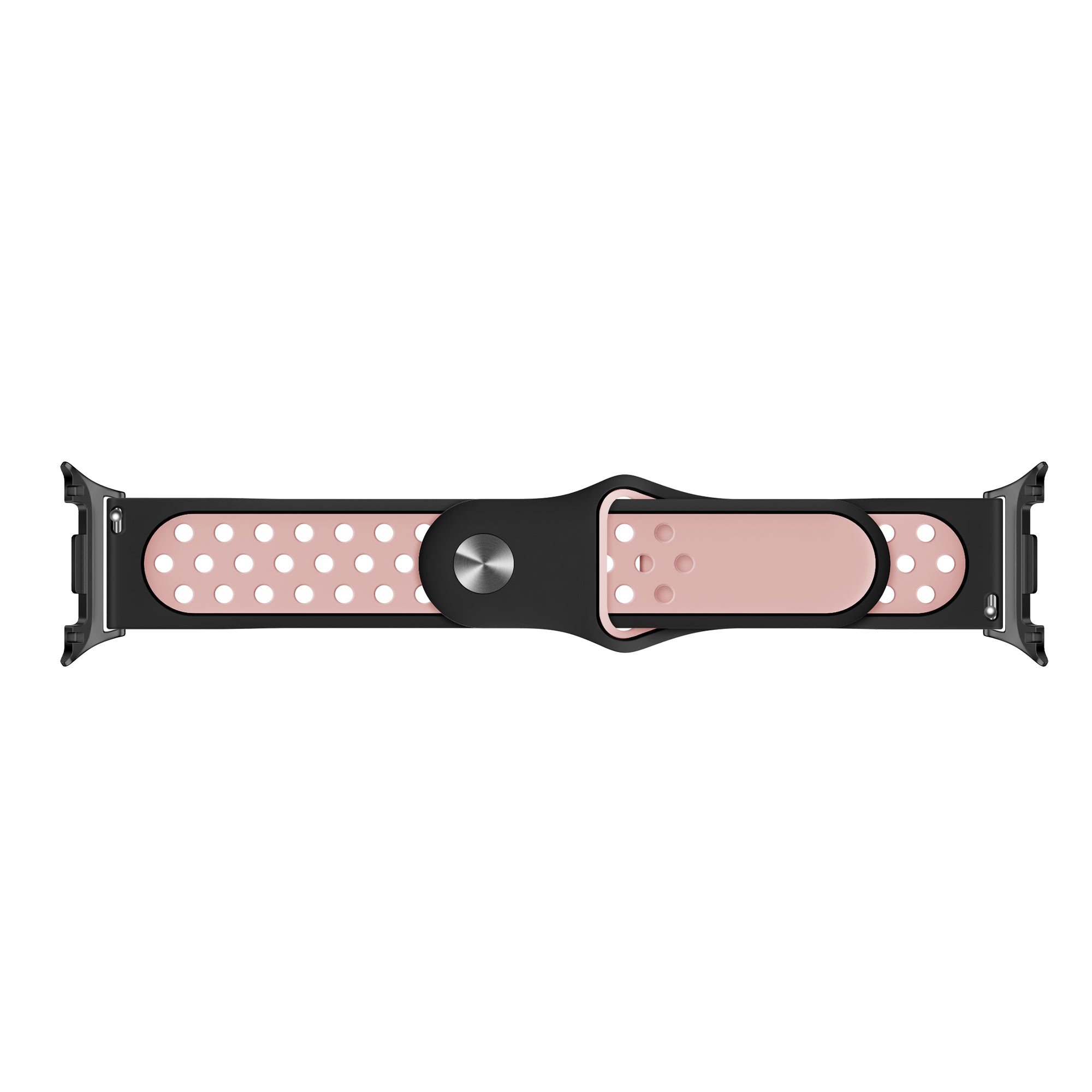 Samsung Galaxy Watch 8 - 44mm Sportarmband (Schwarz/Rosa)