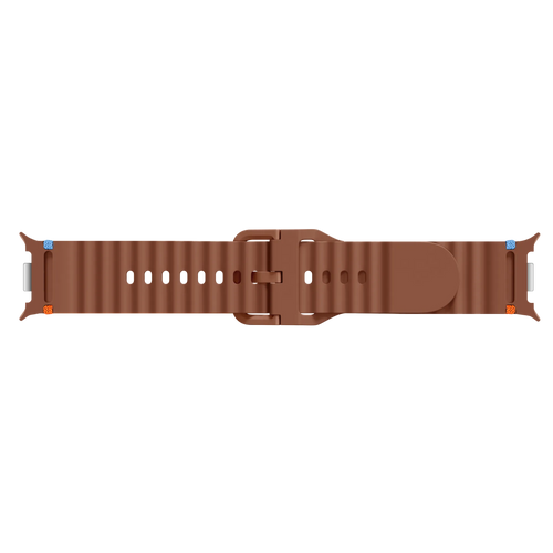 Samsung Galaxy Watch 8 - 40mm Wave Silicone Strap (Brown)