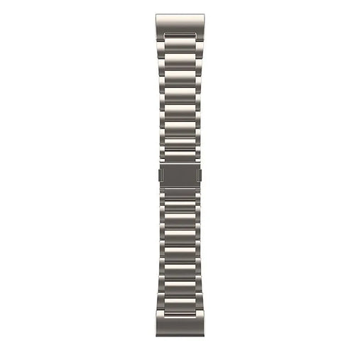 Magnetic Titanium Strap, laid flat, joined, direct top view