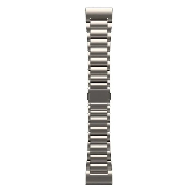 Magnetic Titanium Strap, laid flat, joined, direct top view