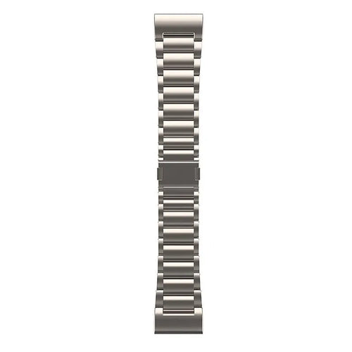 Magnetic Titanium Strap, laid flat, joined, direct top view