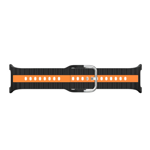 Samsung Galaxy Watch 8 Classic Dual Sport Strap (Black/Orange)